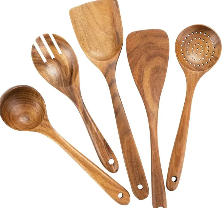 Piece Wooden Kitchen Utensil Set-7