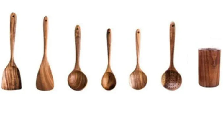 Piece Wooden Kitchen Utensil Set-7