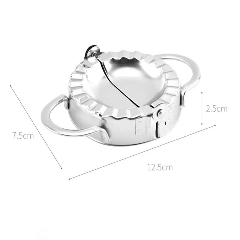 2pcs/set Stainless Steel Dumpling Mould Lazy Must-Ravioli Making Mold Mould Baking Accessories Home Kitchen Dumpling Maker (Copy)
