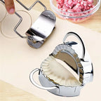 2pcs/set Stainless Steel Dumpling Mould Lazy Must-Ravioli Making Mold Mould Baking Accessories Home Kitchen Dumpling Maker (Copy)