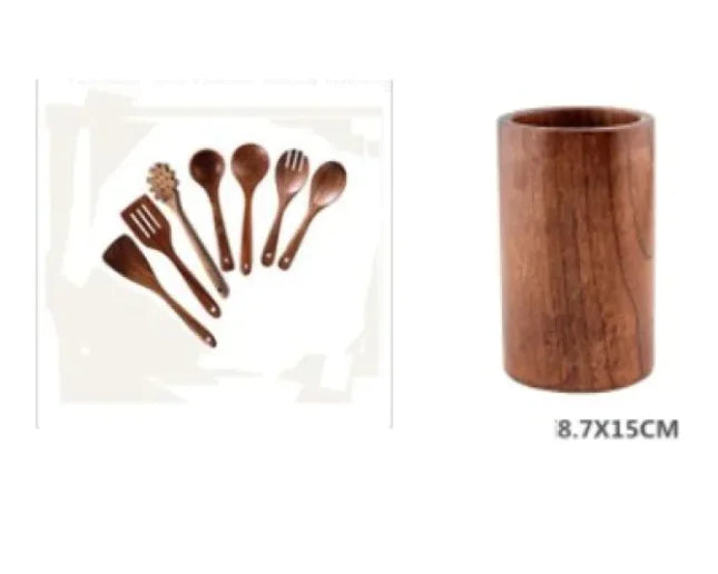 Piece Wooden Kitchen Utensil Set-7