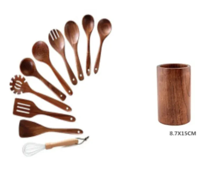 Piece Wooden Kitchen Utensil Set-7